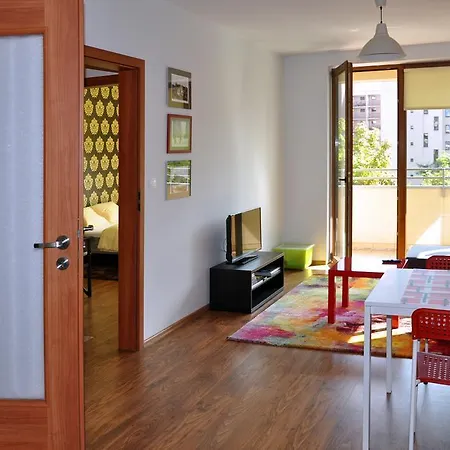 Color Apartment Krakow Room photo